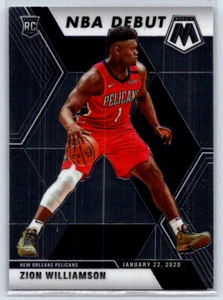 Panini Mosaic Zion Williamson 2019 #269 debut NBA radiocontrol New Orleans Pelicans - Imagen 1 de 2