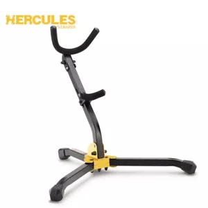 Hercules DS530BB Alto/Tenor Durable Foldable Saxophone Stand with Carry Bag - Picture 1 of 3