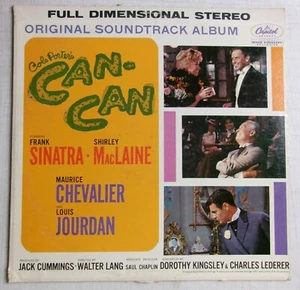 Cole Porter's Can-Can Soundtrack Frank Sinatra Shirley MacLaine Vinyl LP Record - Picture 1 of 9