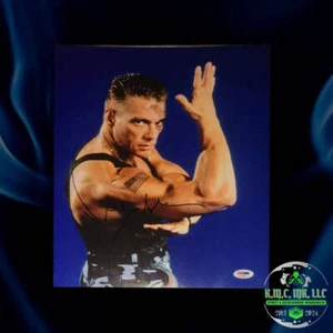 *JEAN CLAUDE VAN DAMME JCVD SIGNED AUTOGRAPHED 11X14 STREETFIGHTER PHOTO W/PSA/D - Picture 1 of 1