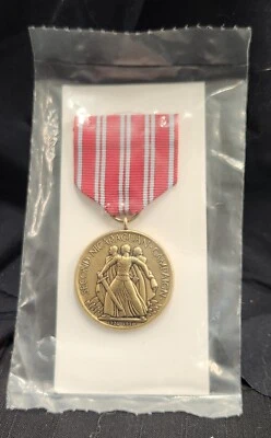 Segunda Medalla Campaña Nicaragüense USN en Paquete Sellado Nuevo Stock Antiguo Foto 1 de 4