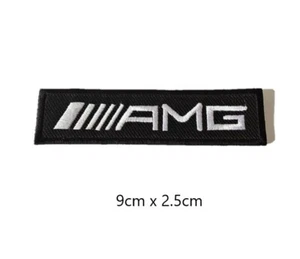 AMG motors Embroidered Patch sew iron on Patches transfer clothes DIY repair - Picture 1 of 3