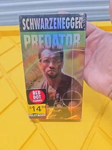 Predator -1987 VHS 1999 Holofoil New Factory Sealed Schwarzenegger Watermark FS - Imagen 1 de 8