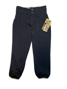Intensity Girl's Low Rise Double Knit Pant, Youth Version Small Black - Picture 1 of 1