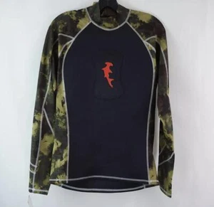 Hammerhead Spearguns Ambush Long Sleeve Rashguard, size XL, HH Camo Green - Picture 1 of 5