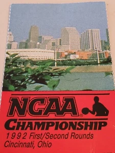 1992 NCAA Basketball Championships TICKET 1st/2nd Rnd Cinci Mar 19 1992. 2 Avail - Picture 1 of 15