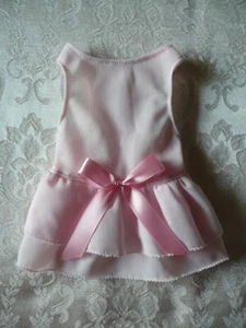 XXS cute Pink dog dress - Picture 1 of 1