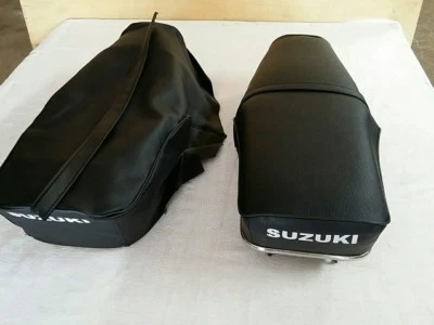 FUNDA ASIENTO SUZUKI K10 K10P K11 K11P M10 M12 M15 + CORREA (ASIENTO DOBLE LARGO) (S-47) Foto 1 de 4