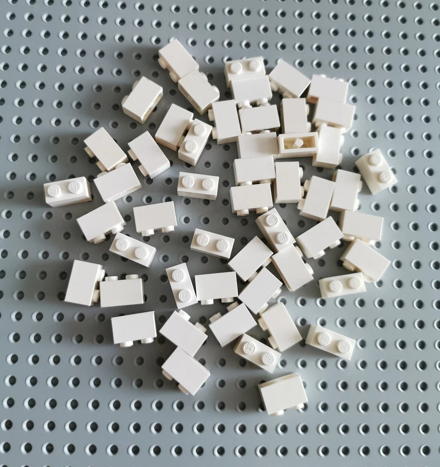 LEGO Basic Baustein Grundstein Basisstein 1x2 Weiß 30 Stück white Brick 3004 R1 - Bild 1 von 1
