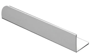 Weißes PVC gleiches L-förmiges Winkelprofil, (L) 2m (B)20mm - Bild 1 von 1
