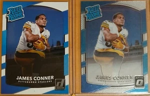 2017 James Conner (2) Rated Rookie Card Lot. Optic, Donruss Cardinals - Bild 1 von 2