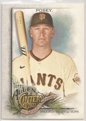 2022 Topps Allen & Ginter Buster Posey #77 - Image 1 of 2