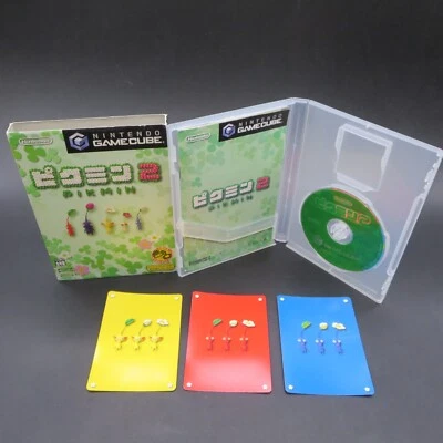 Pikmin 2 GameCube with Manual and e+ Cards Japanese Version - Image 1 of 4