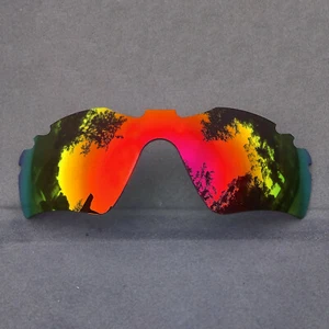 Orange Red Mirrored Replacement Lenses for-Oakley Radar Path Sunglass Polarized - Picture 1 of 2