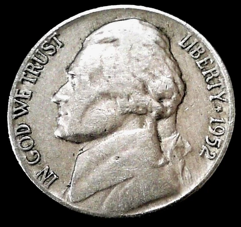 1952-D/D Jefferson Nickel Cover