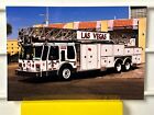 Las Vegas CA T6 1980s Emergency One 100' Aerial 4x6 print A34