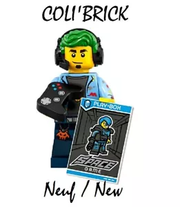 Lego 71025 01 - Minifigure série 19 - le champion de jeux video - New Neuf - Imagen 1 de 1