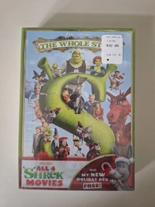Shrek: The Whole Story Dvd Collection 4-Disc BOX Set NEW SEALED Special Features - Picture 1 of 7