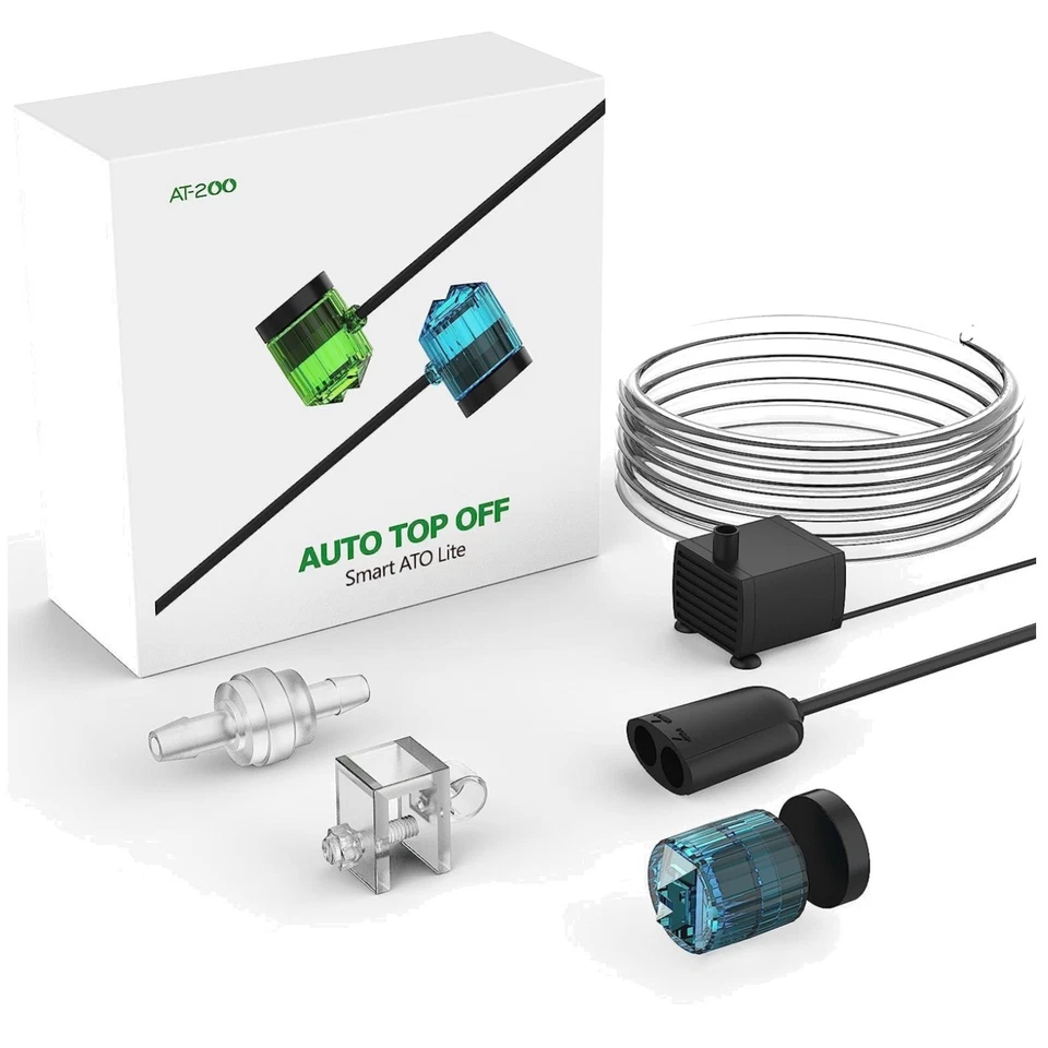 Useek AT-200 Auto Top Off For Saltwater Aquarium Smart ATO Lite Box Damage