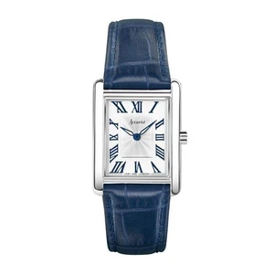Accurist Rectangle Ladies Blue Watch Brand New RRP £169 Model 71002 - Picture 1 of 10