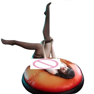 Modellino ragazza anime scala 1/24 - modellino adulto in PVC con calze su base gonfiabile - Foto 1 di 2