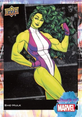 SHE-HULK / 2024 Upper Deck Women of Marvel BASE Card #1 - Image 1 of 2