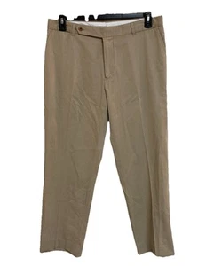 Men's Polo Ralph Lauren Classic Fit Chinos Silk Blend Beige Sz 34x30 (34x27 Act) - Picture 1 of 11