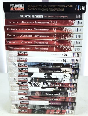 Fullmetal Alchemist Complete DVD Series: Original & Brotherhood + Both Movies - Image 1 of 4