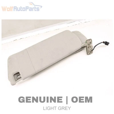 2010-2015 AUDI Q7 - Right DUAL SUN Visor / Mirror 4L0857552AM - Image 1 of 4