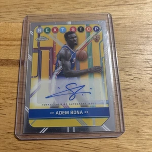 2024-25 Topps Chrome - Next Stop Signatures Adem Bona #NSS-AB (AU, RC) - Bild 1 von 2
