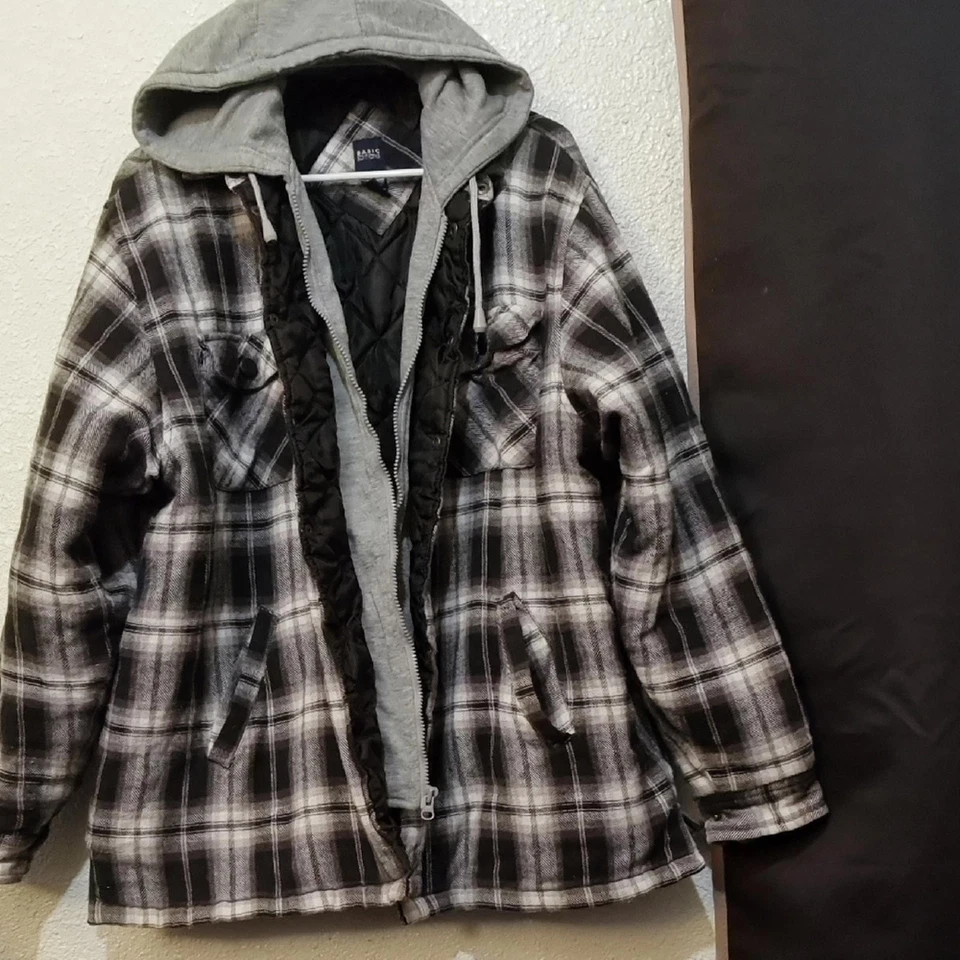 Chaqueta a Cuadros Blanco y Negro Ediciones Básicas Hacer Oferta Foto 1 de 4