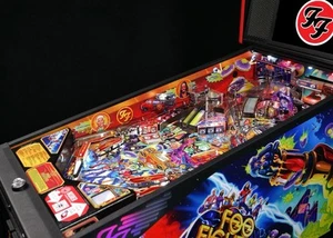 Stern Pinball Foo Fighters Inside Art Blades Panel Art. Will Fit PRO & PREMIUM! - Imagen 1 de 2