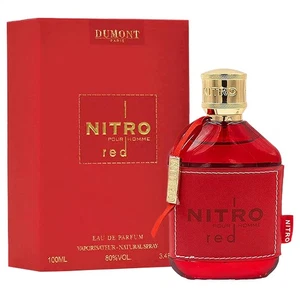 Nitro Red Dumont EDP 100 ML Perfume MEN Fragrance Eau De Parfum - Picture 1 of 12