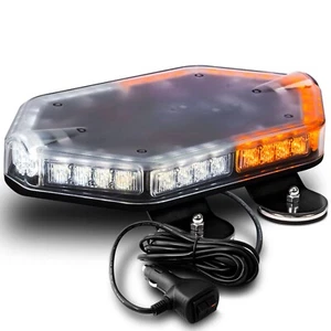 NanoFlare NFMB40 12" 40W Amber White LED Strobe Mini Light Bar for Truck Vehicle - Foto 1 di 7