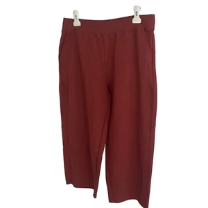 NWT Nike Yoga Luxe Cropped Fleece Pants Women's Training - Size Medium - Picture 1 of 3