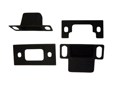 WESLOCK Iron Door Adjustable Strike Plate Kit including machine screws Oil Rubbed Bronze