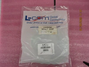 L-COM - CS2N9MF-25 - Cable, Premium Molded, Straight, DB9 Male/Female, 25 Ft - Picture 1 of 2
