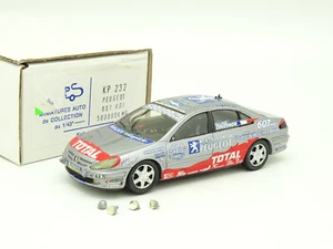 JPS Kit Monté 1/43 - Peugeot 607 HDI Raid Endurance 500000 KM 2001 Couesnon - Imagen 1 de 4