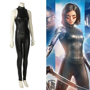new Alita Battle Angel Cosplay Costume Halloween Uniforme Festa Carnevale Film - Picture 1 of 12