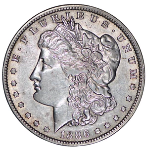 1886-O Morgan Silver Dollar ~ XF - Picture 1 of 2