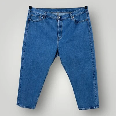 Levi's Premium 501 Jeans Women's 24W Blue Denim Big E Button Fly Stretch - Image 1 of 4