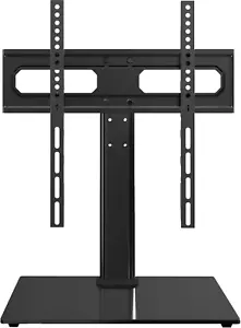 Universal TV Mount Stand for 26-55 Inch Tvs, Height Adjustable, Swivel Table Top - Picture 1 of 12