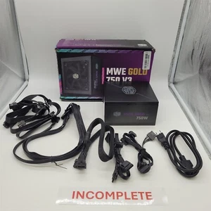 Cooler Master MWE Gold 750 V3 ATX Full Modular PSU, 750W, 80+ Gold -NOT WORKING- - Bild 1 von 5