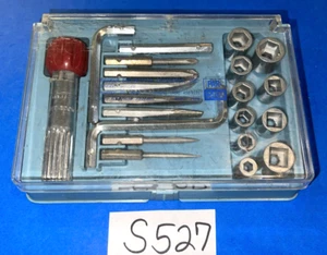 PAR CHEM TOOLS 21 PIECE RATCHETING BIT HOLDER, BITS & SOCKETS KIT - Picture 1 of 19