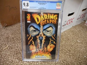Daring Escapes Harry Houdini 1 cgc 9.8 Image 1998 Todd McFarlane cover WHITE pgs - Picture 1 of 3