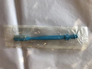 Spazzolino da denti vintage Planters Mr Peanut Blue per bambini nuovo con scatola - Foto 1 di 4