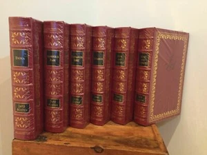Complete Set Works Novels of Jane Austen (Easton Press, leather new and sealed) - Picture 1 of 12