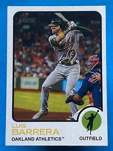 2022 Topps Heritage High Number Luis Barrera #651 - Picture 1 of 2