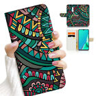 ( For Nokia C3 ) Wallet Flip Case Cover AJ23906 Abstract