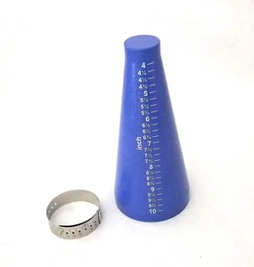 Aluminium Armbandstärke Armband Größen 4 bis 10 Zoll mit Handgelenkgröße - Bild 1 von 1